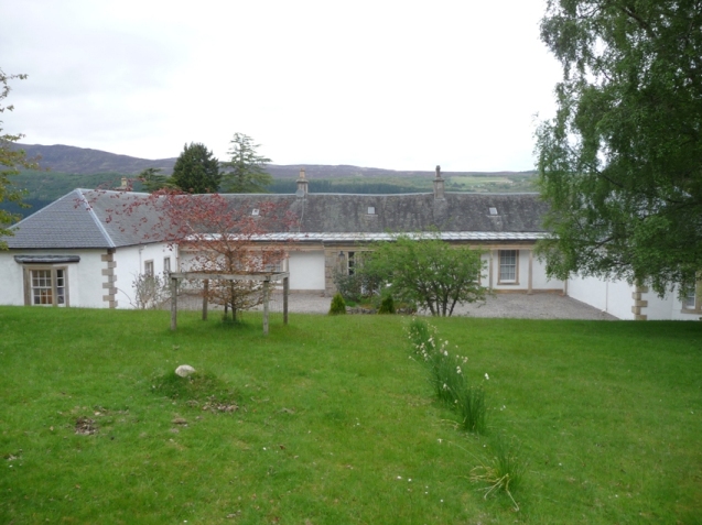 Rear view of Boleskine House