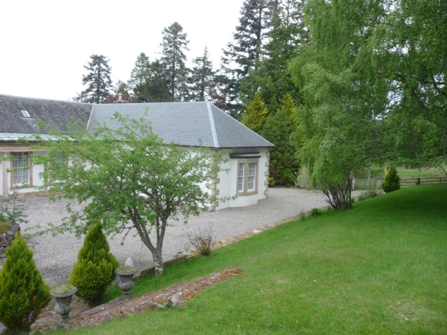 Rear view of Boleskine House